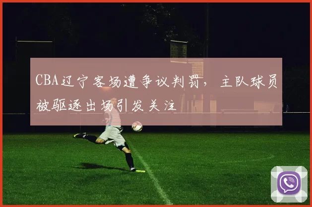 CBA辽宁客场遭争议判罚,主队球员被驱逐出场引发关注